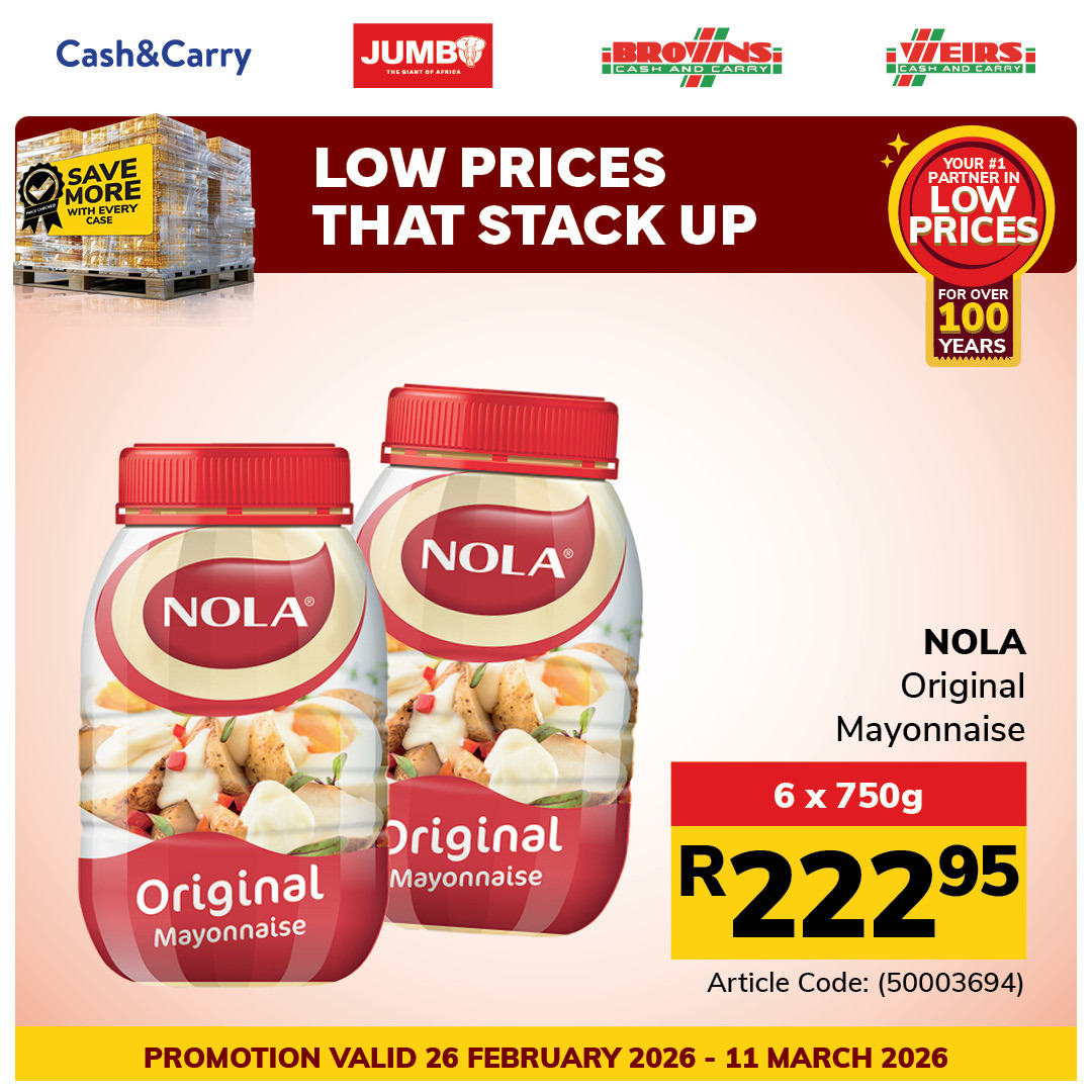 Jumbo Cash & Carry specials - 26/02/2026 - 11/03/2026. Page 6