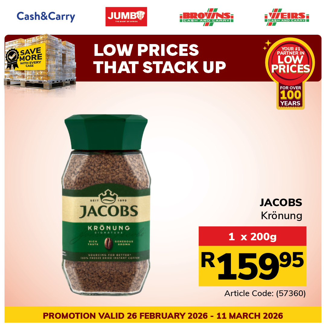 Jumbo Cash & Carry specials - 26/02/2026 - 11/03/2026. Page 7