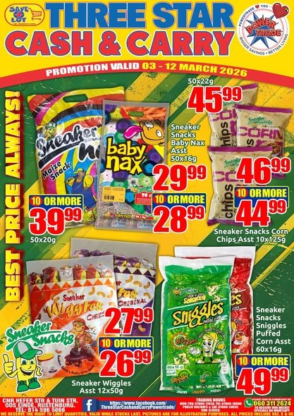 Three Star Cash and Carry specials - 03/03/2026 - 12/03/2026. Page 2