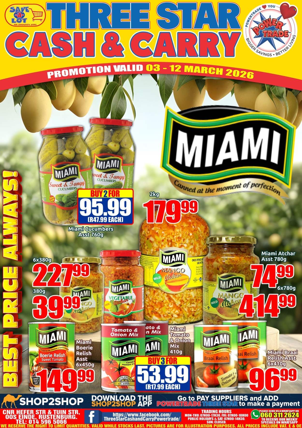Three Star Cash and Carry specials - 03/03/2026 - 12/03/2026. Page 3