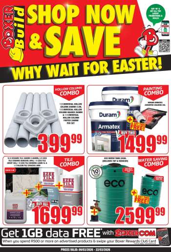 Boxer catalogue  - 09/03/2026 - 22/03/2026.