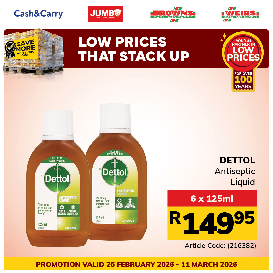 Jumbo Cash & Carry specials - 26/02/2026 - 11/03/2026. Page 4
