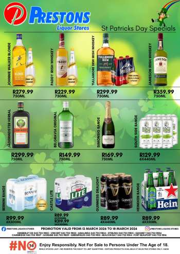 Prestons Liquor Stores catalogue  - 12/03/2026 - 18/03/2026.