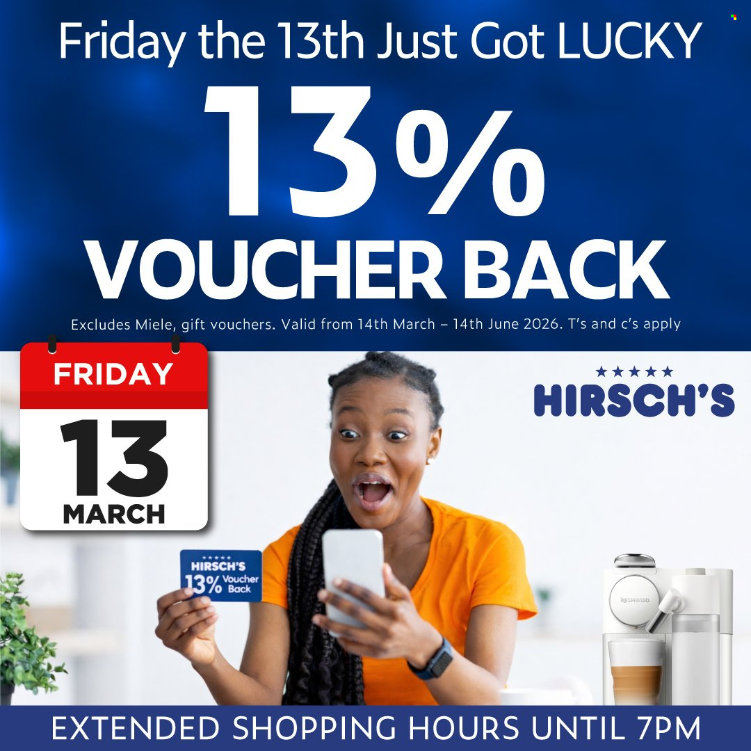 Hirsch's specials - 13/03/2026 - 13/03/2026. Page 1