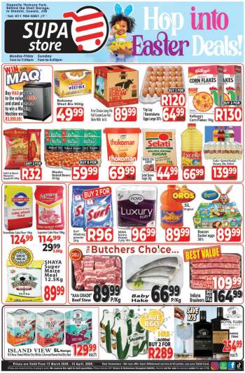 Supa Store catalogue  - 13/03/2026 - 12/04/2026.