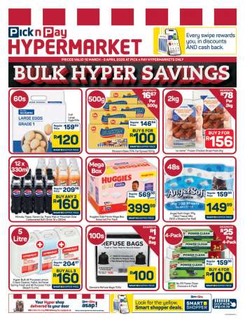 Pick n Pay Hypermarket catalogue  - 16/03/2026 - 06/04/2026.