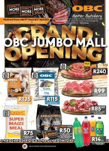 OBC catalogue  - 19/03/2026 - 02/04/2026.