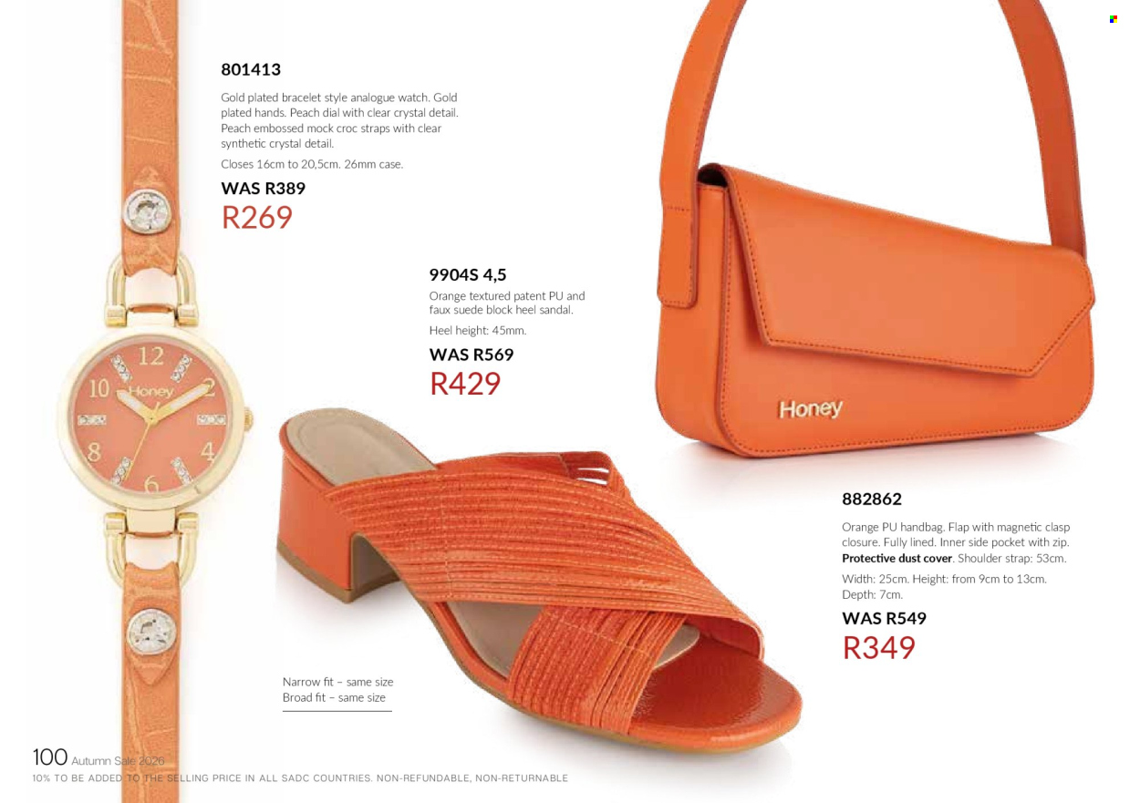 Honey specials. Page 102