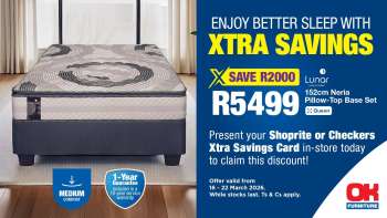 OK Furniture catalogue  - 16/03/2026 - 22/03/2026.