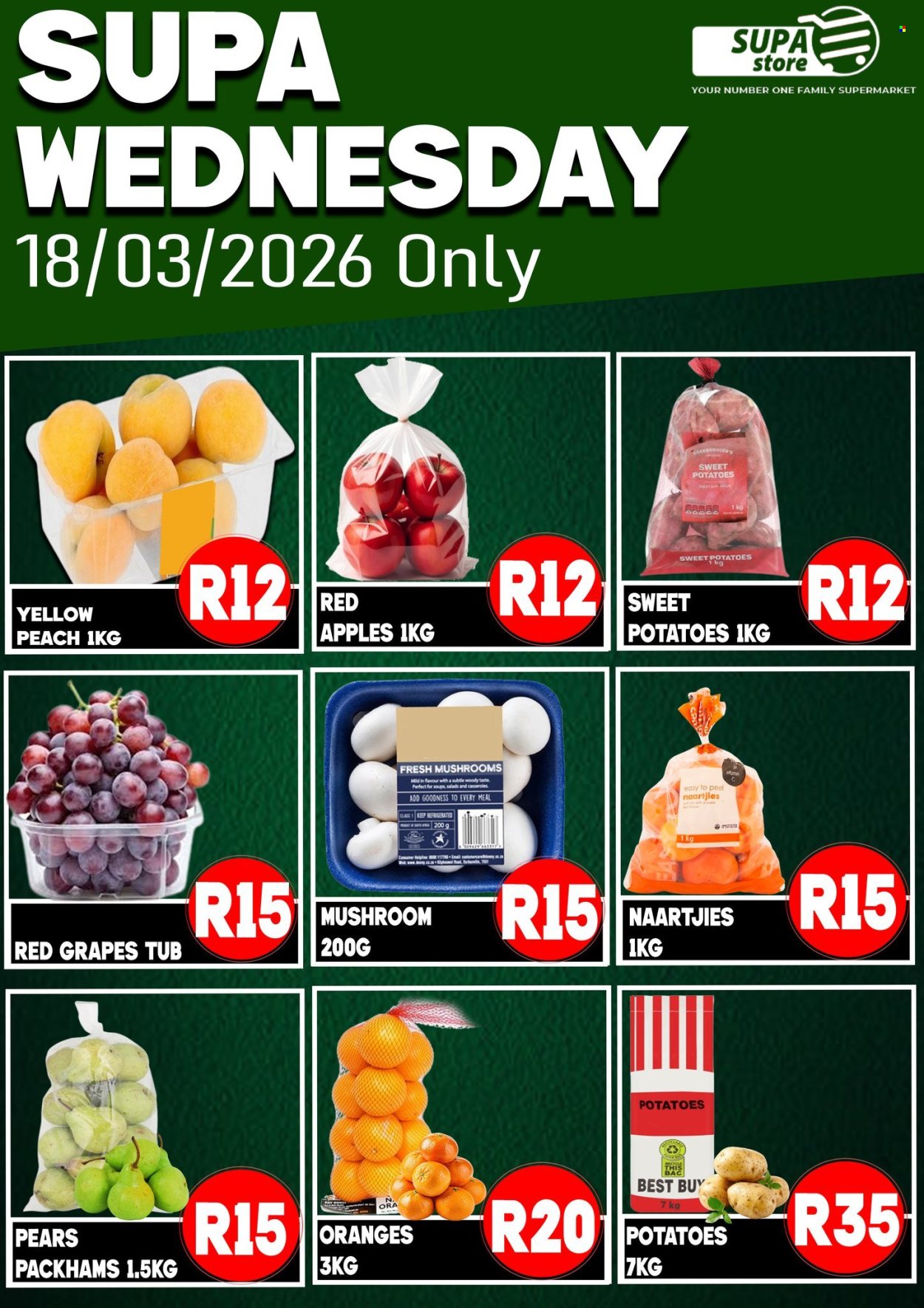 Supa Store specials - 18/03/2026 - 18/03/2026. Page 1