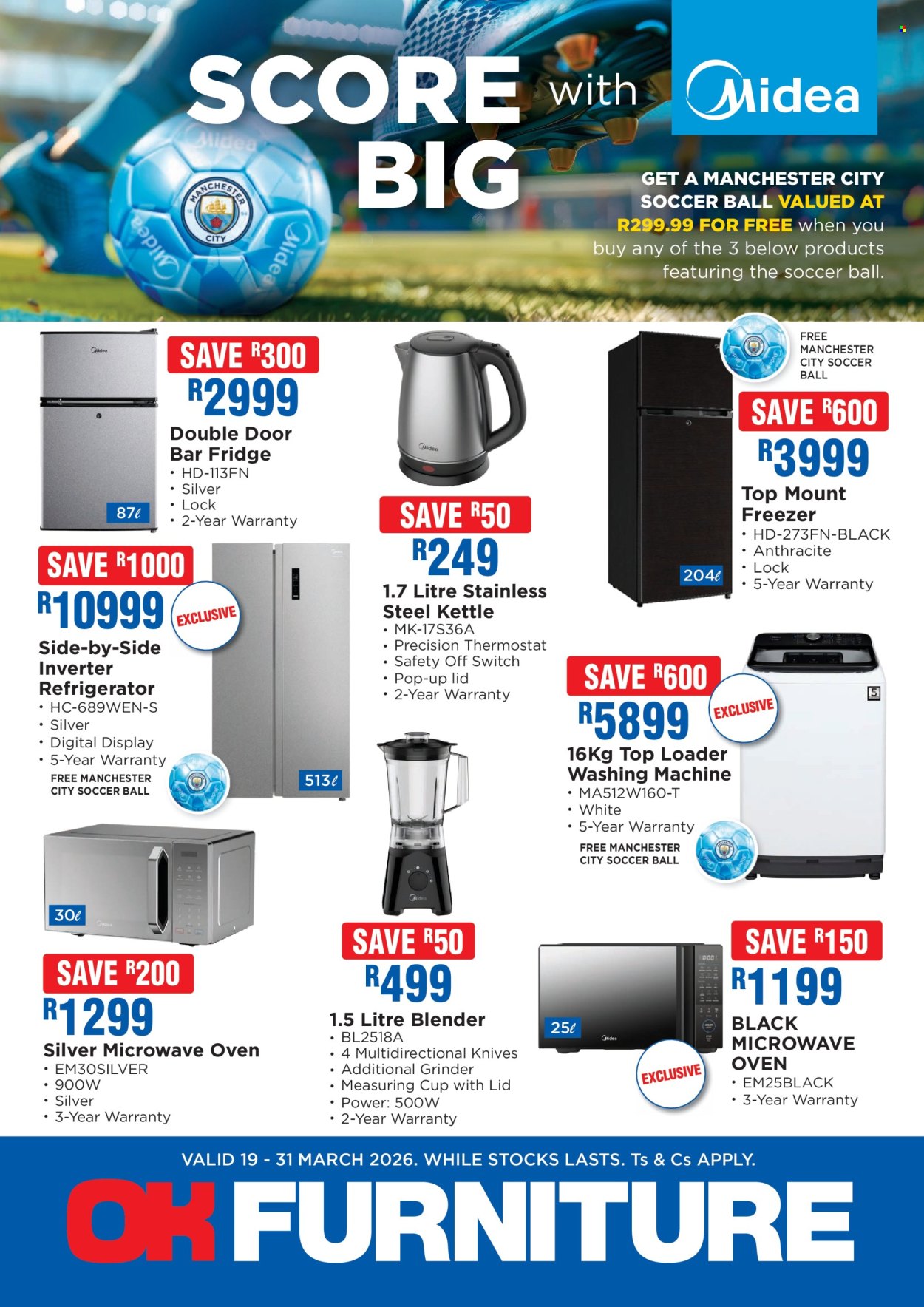 OK Furniture specials - 19/03/2026 - 31/03/2026. Page 1