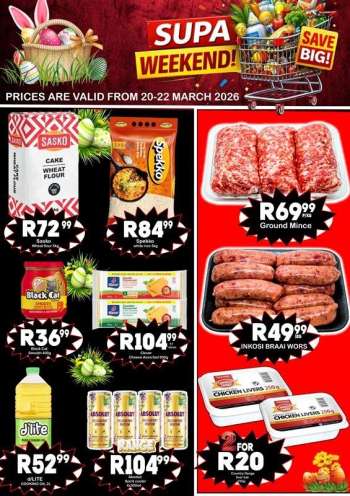 Supa Store catalogue  - 20/03/2026 - 22/03/2026.