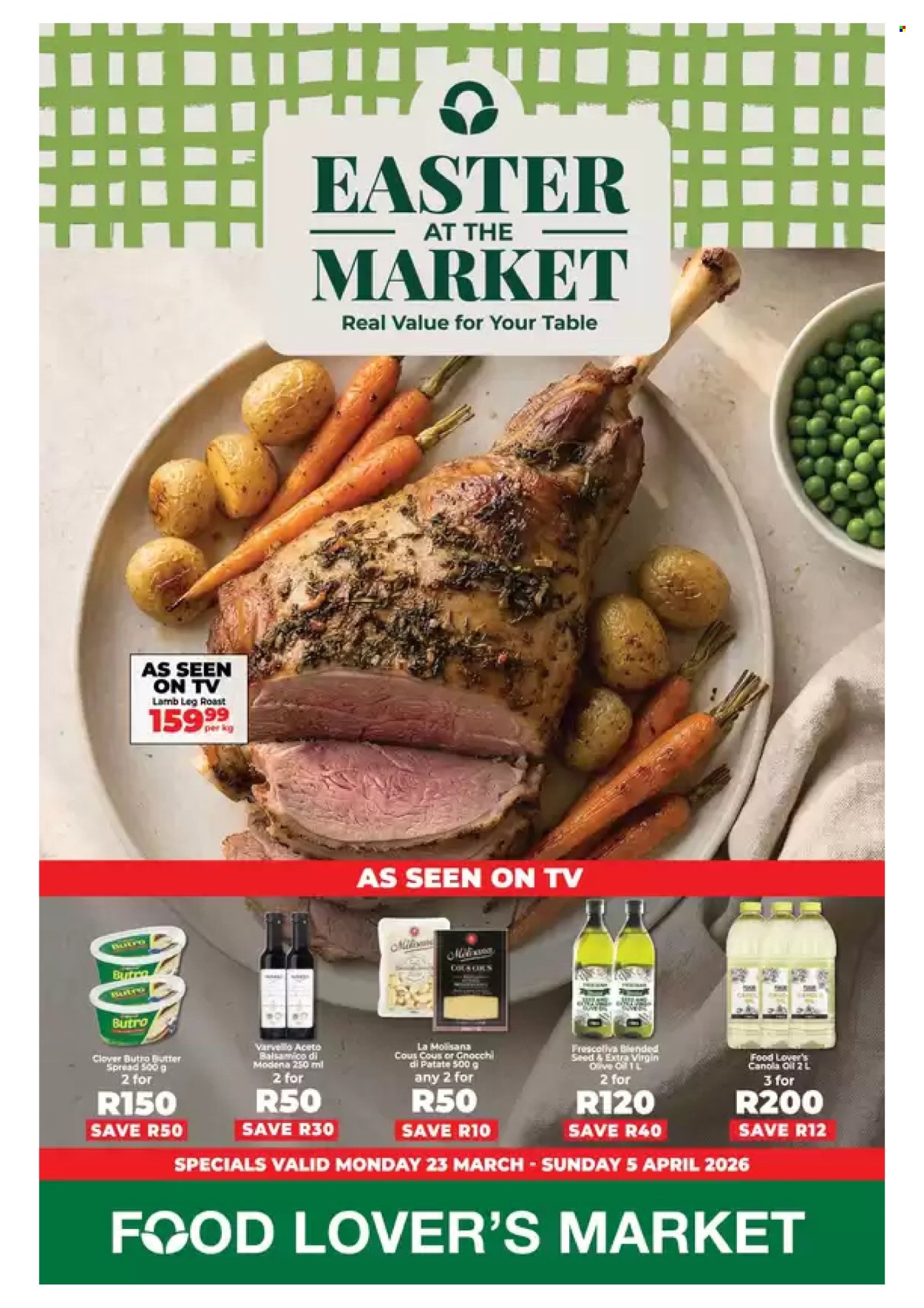 Food Lover's Market specials - 23/03/2026 - 05/04/2026. Page 1