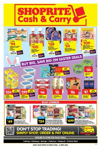 Shoprite catalogue  - 23/03/2026 - 05/04/2026.