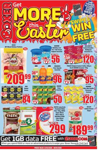 Boxer catalogue  - 23/03/2026 - 08/04/2026.