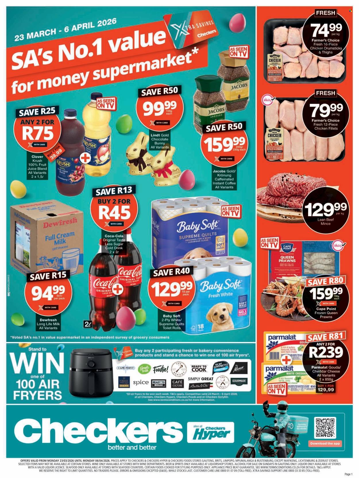 Checkers specials - 23/03/2026 - 06/04/2026. Page 1