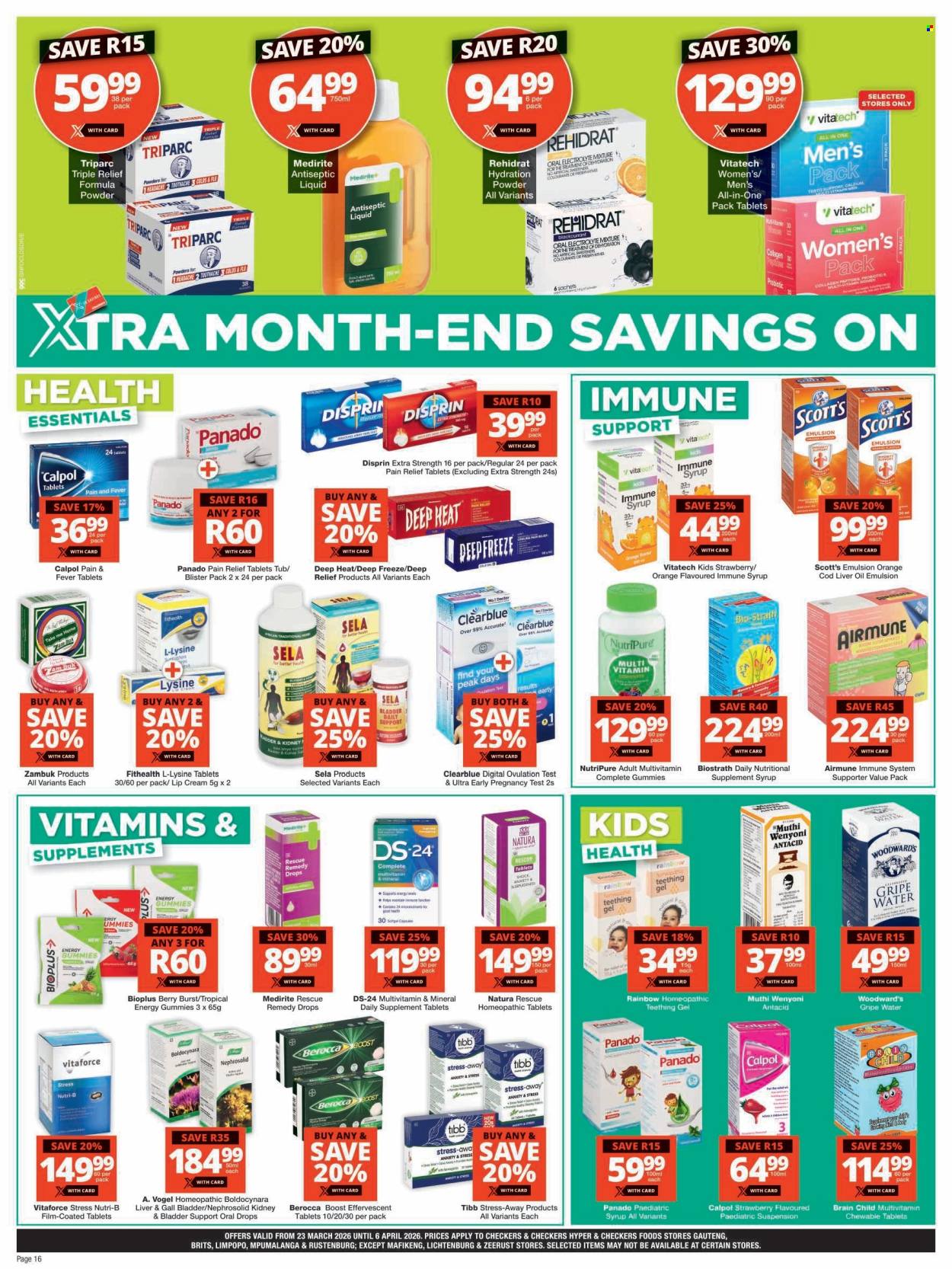 Checkers specials - 23/03/2026 - 06/04/2026. Page 16