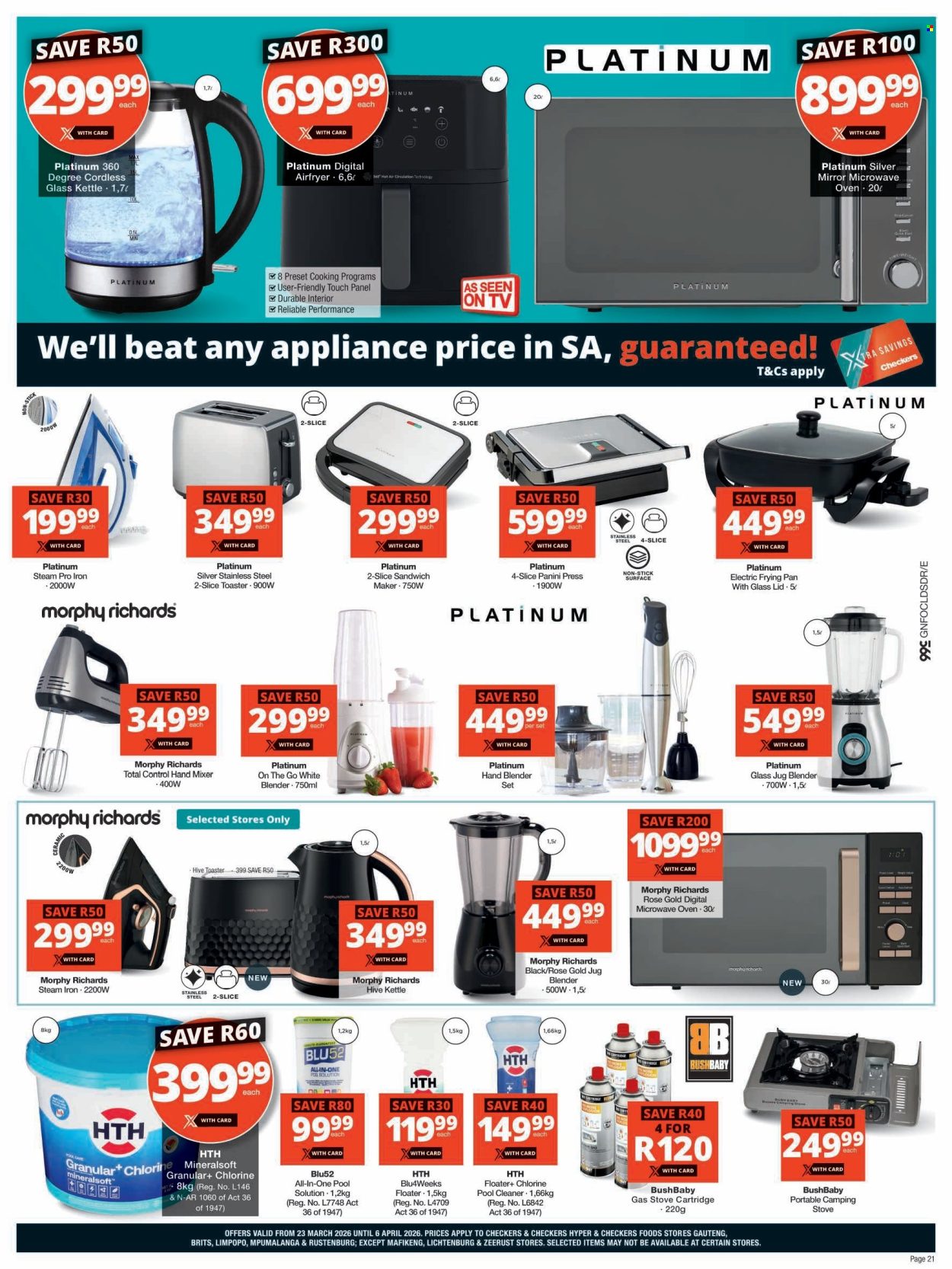Checkers specials - 23/03/2026 - 06/04/2026. Page 21