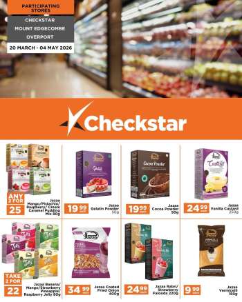 Checkstar catalogue  - 20/03/2026 - 04/05/2026.