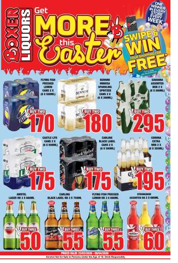Boxer catalogue  - 23/03/2026 - 08/04/2026.
