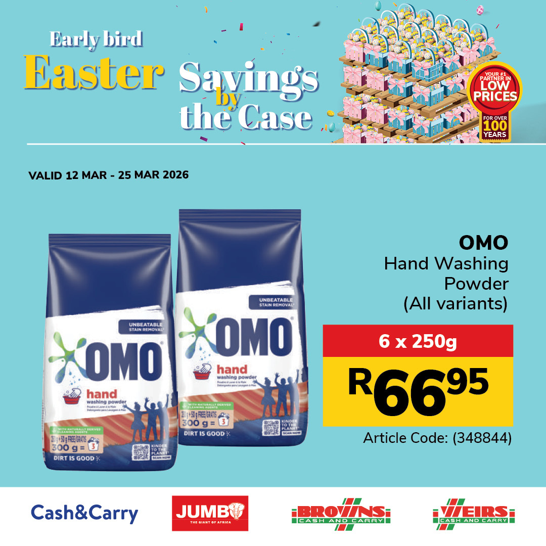 Jumbo Cash & Carry specials - 12/03/2026 - 25/03/2026. Page 1