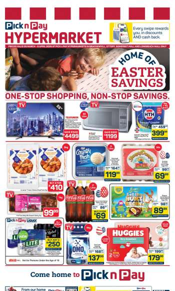 Pick n Pay catalogue  - 25/03/2026 - 08/04/2026.