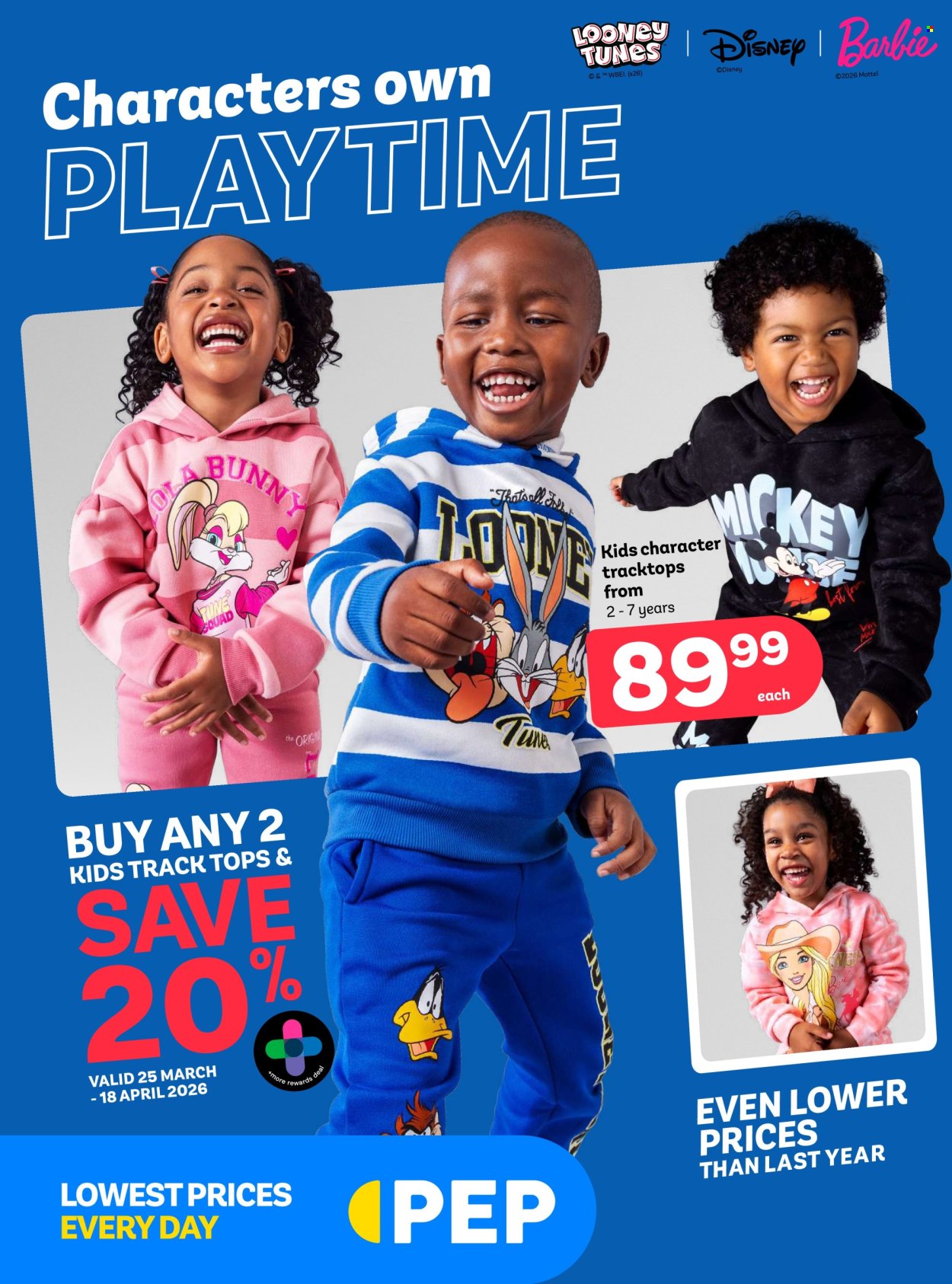 PEP Stores specials - 25/03/2026 - 18/04/2026. Page 1