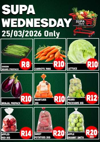 Supa Store catalogue  - 25/03/2026 - 25/03/2026.