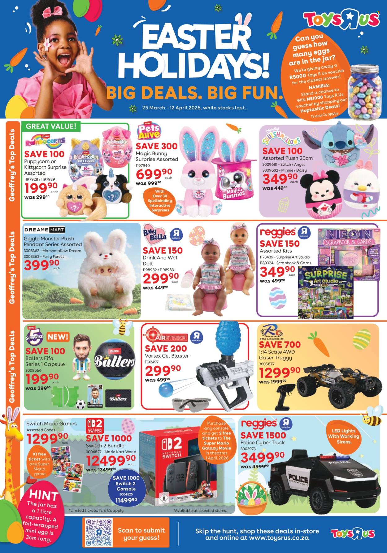 Toys R Us specials - 25/03/2026 - 12/04/2026. Page 1