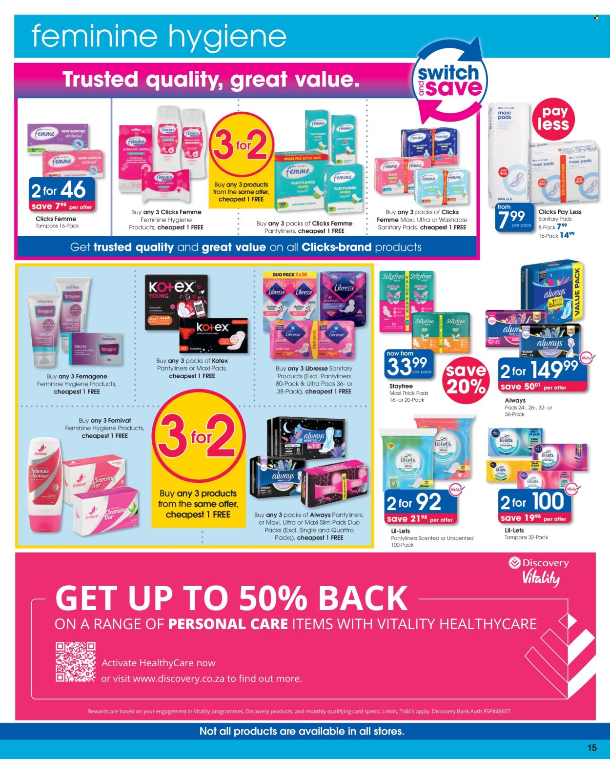 Clicks specials - 25/03/2026 - 08/04/2026. Page 15
