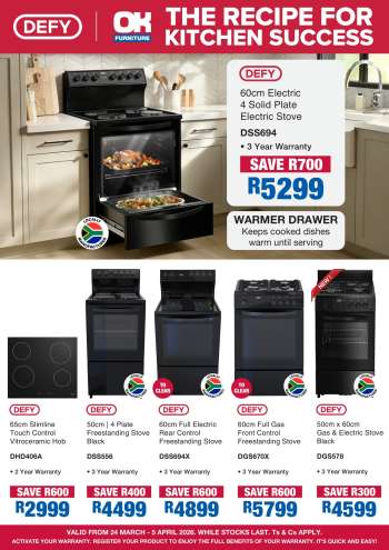 OK Furniture catalogue  - 24/03/2026 - 05/04/2026.