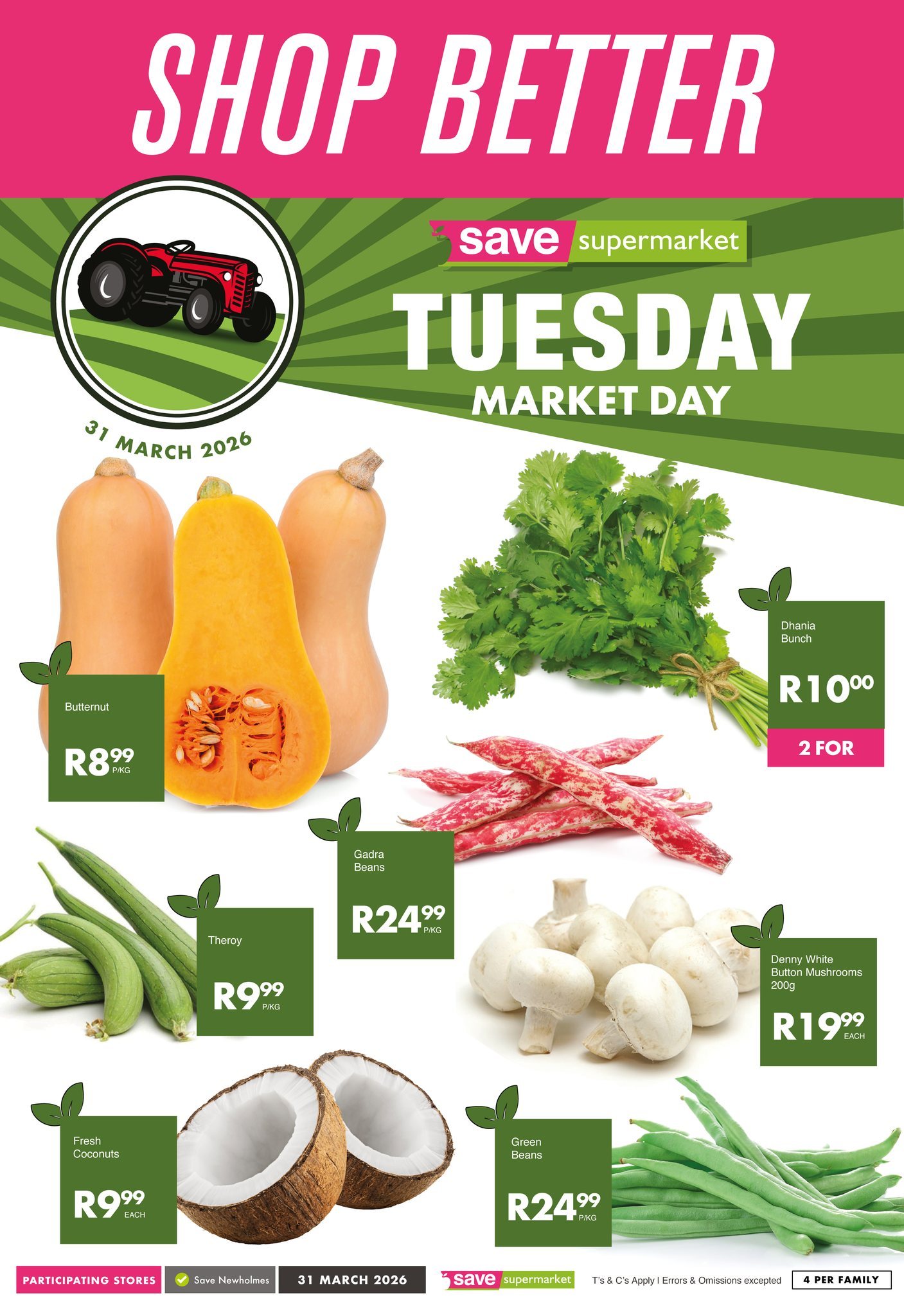 Save supermarket specials - 31/03/2026 - 31/03/2026. Page 1