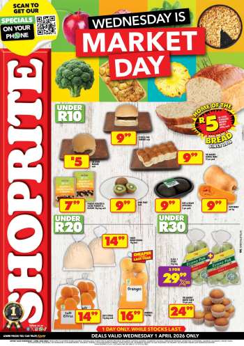 Shoprite catalogue  - 01/04/2026 - 01/04/2026.