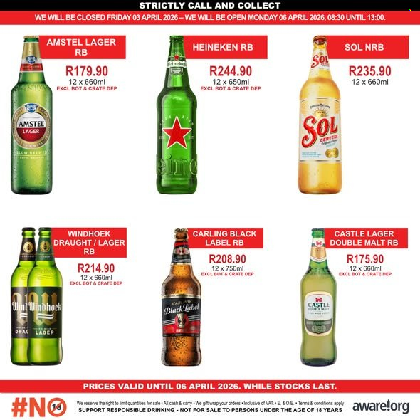 Johnny's Liquor Hypermarket specials - 31/03/2026 - 06/04/2026. Page 1