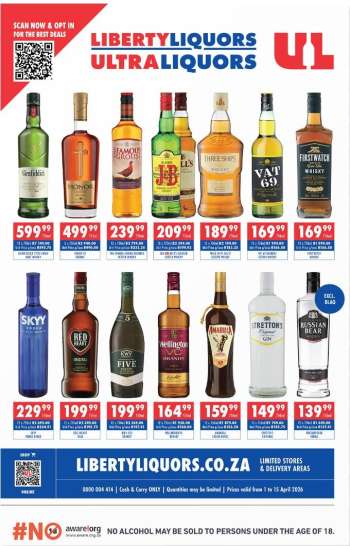 thumbnail - Liberty Liquors catalogue