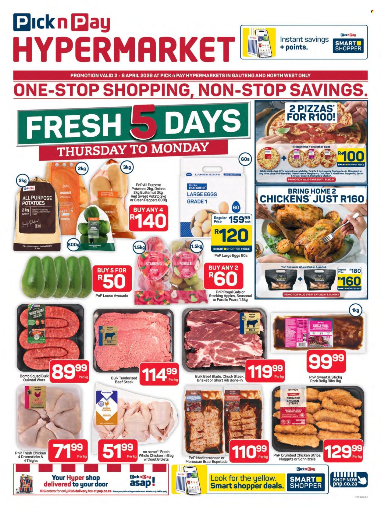 Pick n Pay Hypermarket specials - 02/04/2026 - 06/04/2026. Page 1