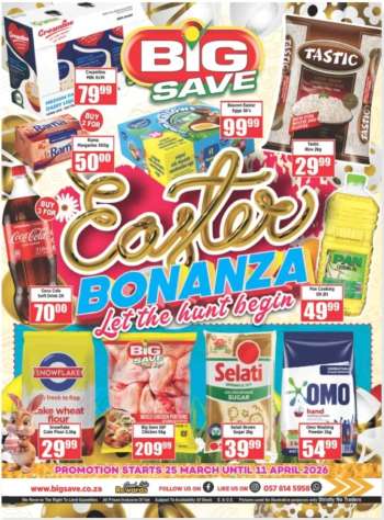 Big Save catalogue  - 25/03/2026 - 11/04/2026.