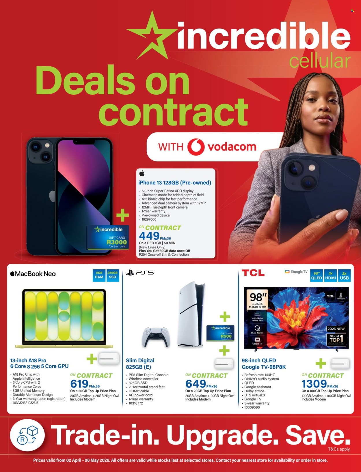 Incredible Connection specials - 02/04/2026 - 06/05/2026. Page 1