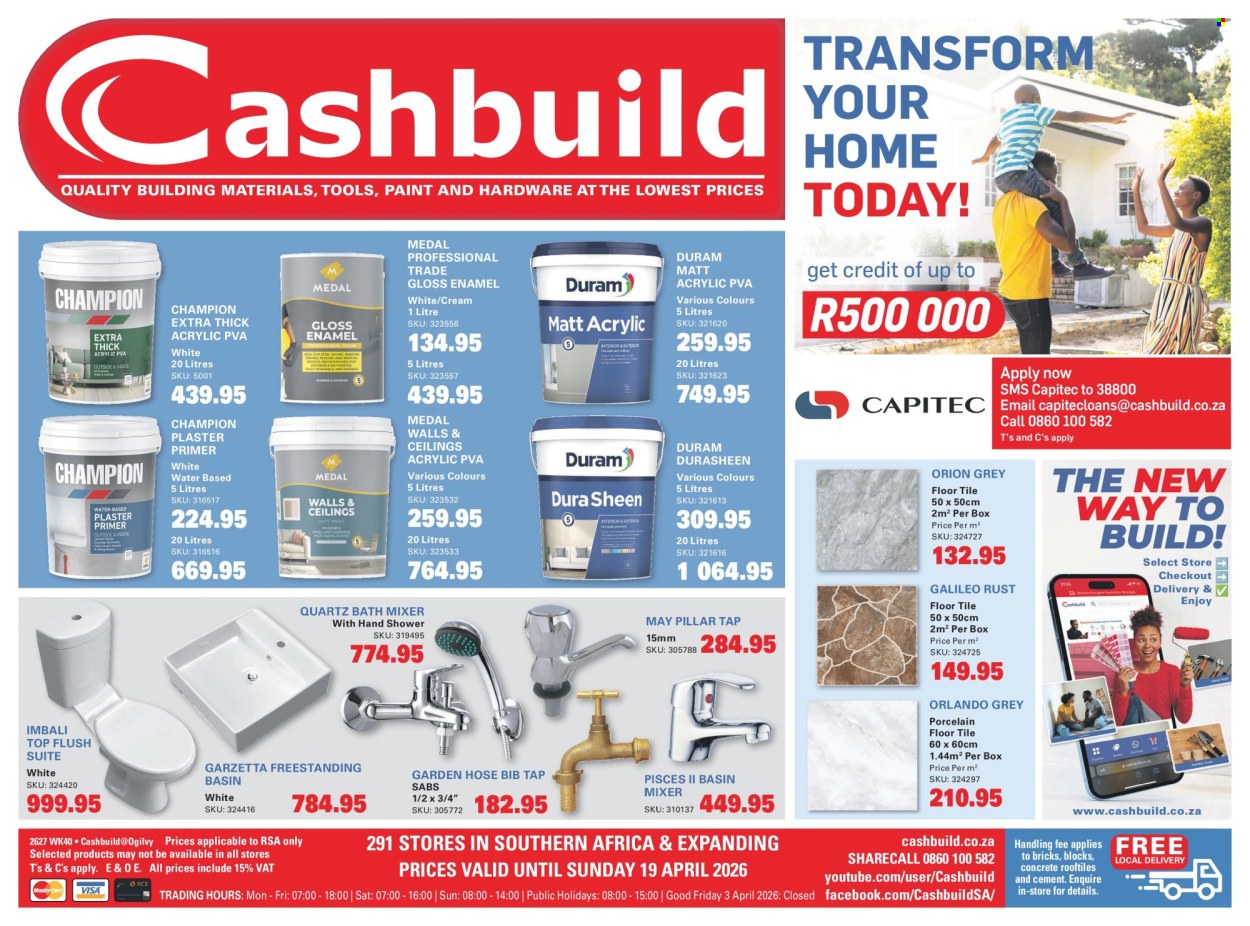 Cashbuild specials - 04/04/2026 - 19/04/2026. Page 1