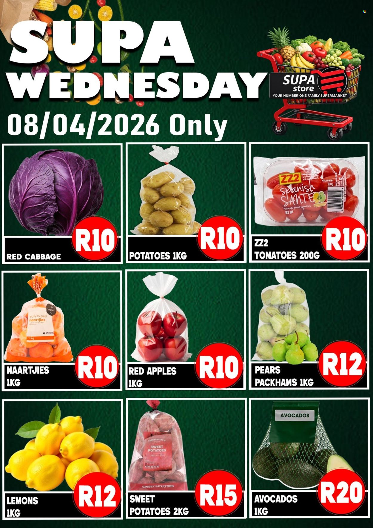 Supa Store specials - 08/04/2026 - 08/04/2026. Page 1