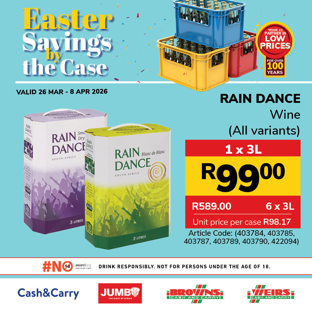 Jumbo Cash & Carry specials - 26/03/2026 - 08/04/2026. Page 4
