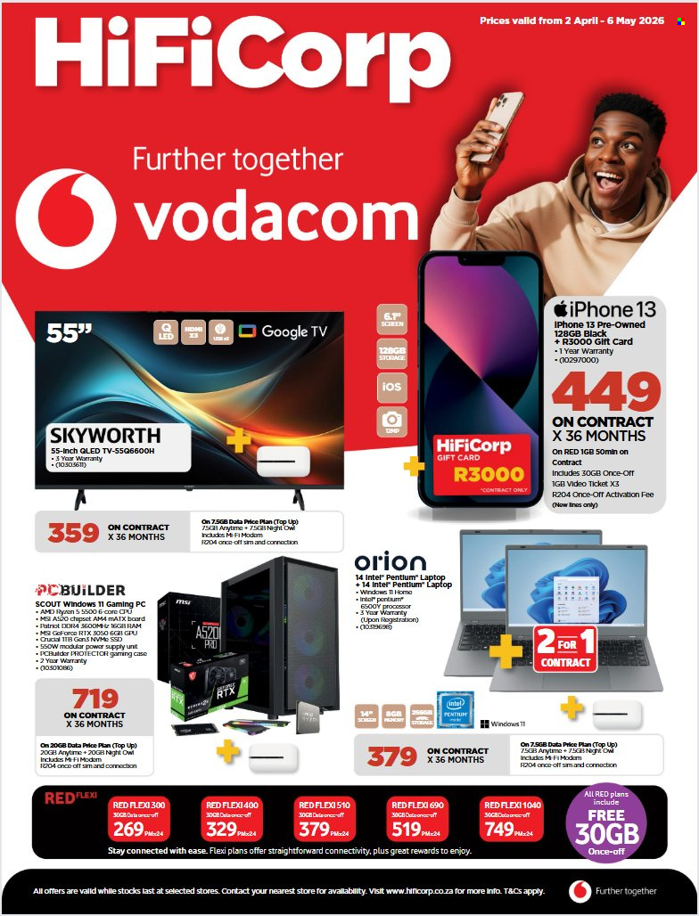 HiFi Corp specials - 02/04/2026 - 06/04/2026. Page 1
