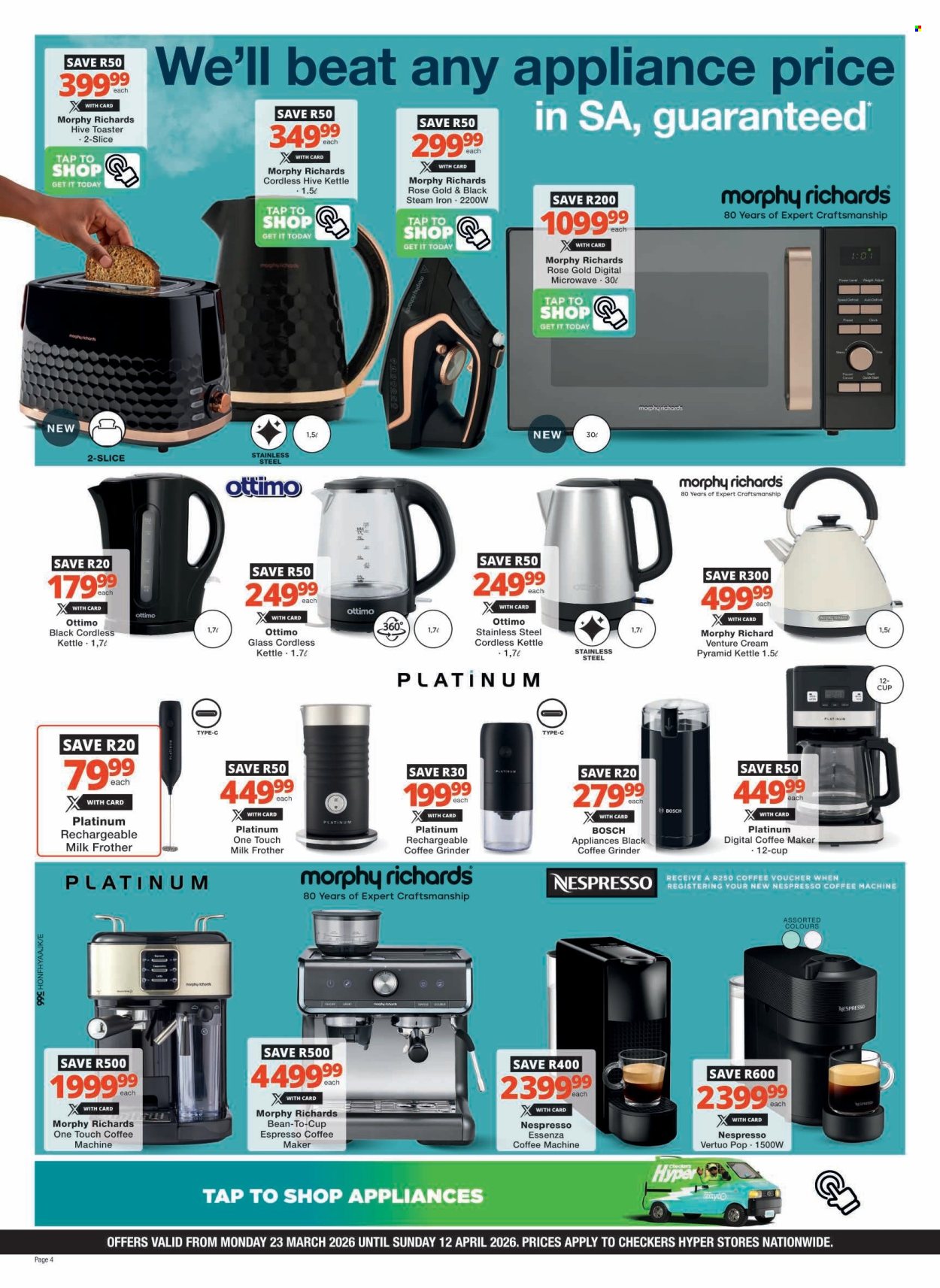 Checkers specials - 23/03/2026 - 12/04/2026. Page 5