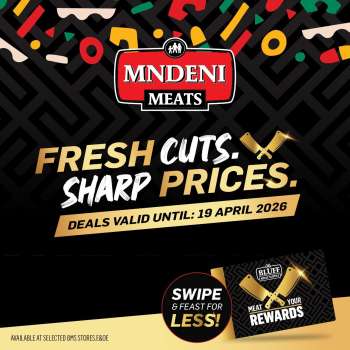 Mndeni Meats catalogue  - 13/04/2026 - 19/04/2026.