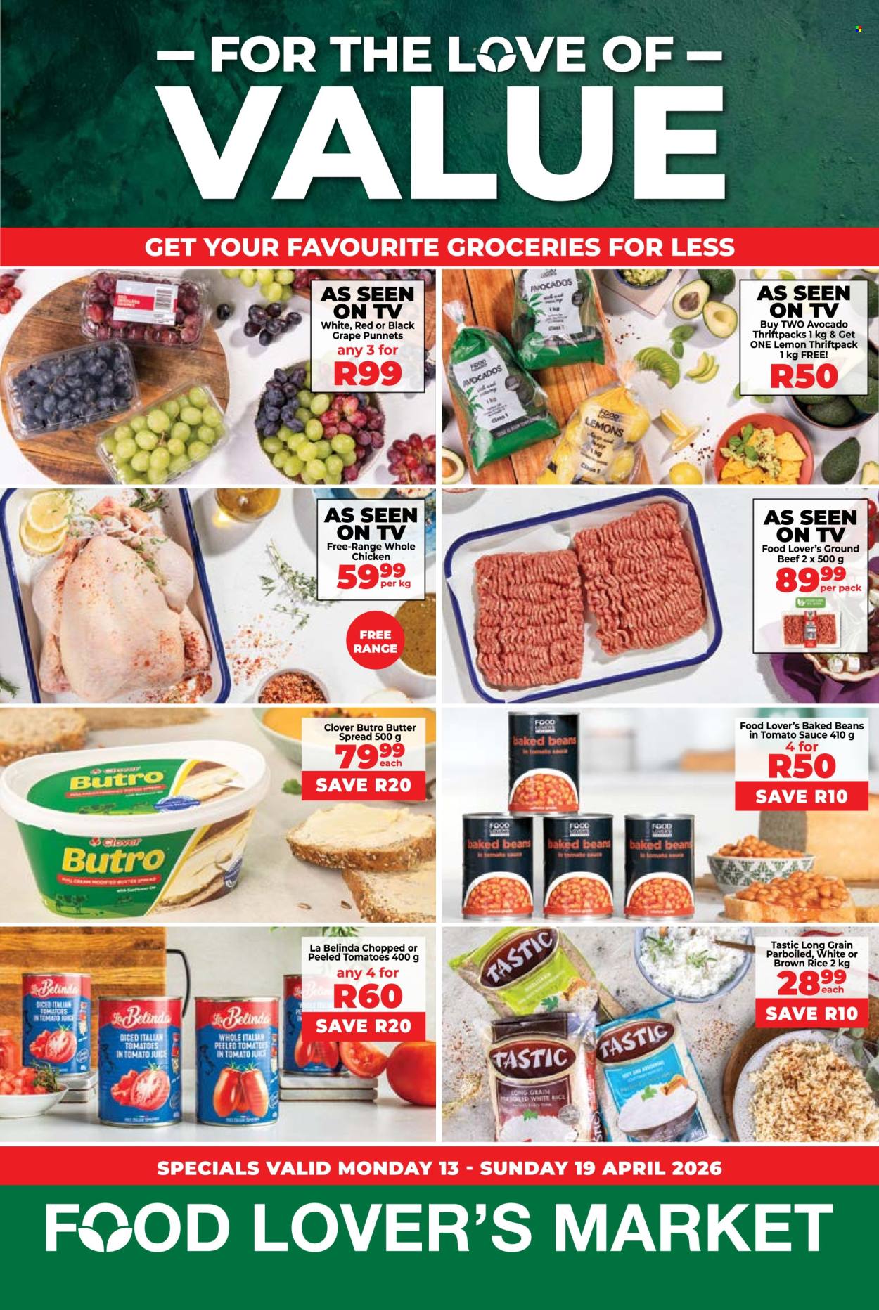 Food Lover's Market specials - 13/04/2026 - 19/04/2026. Page 1