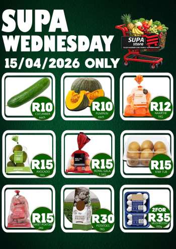 Supa Store catalogue  - 15/04/2026 - 15/04/2026.
