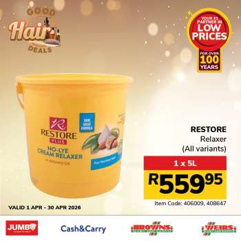 Jumbo Cash & Carry catalogue  - 01/04/2026 - 30/04/2026.