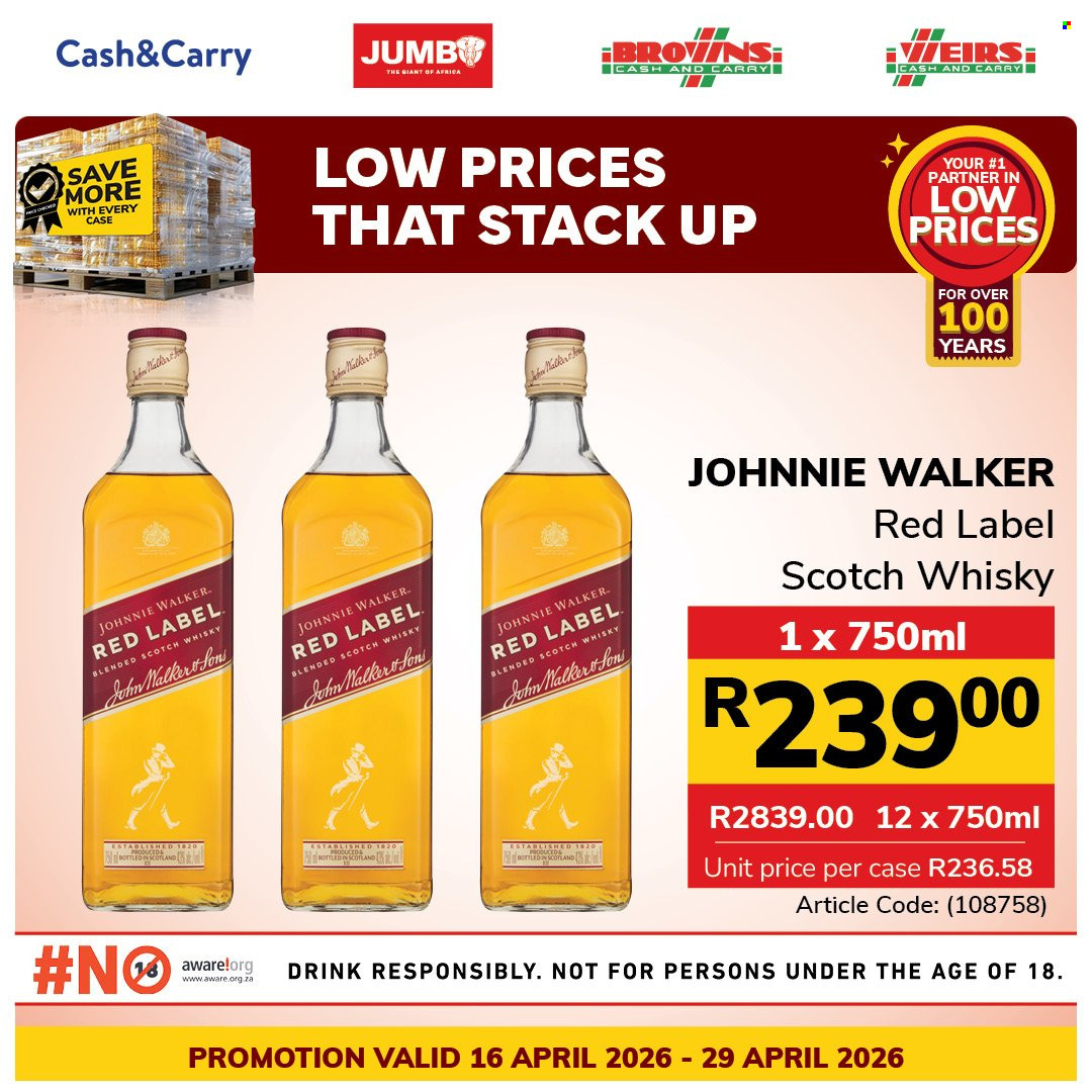 Jumbo Cash & Carry specials - 16/04/2026 - 29/04/2026. Page 18