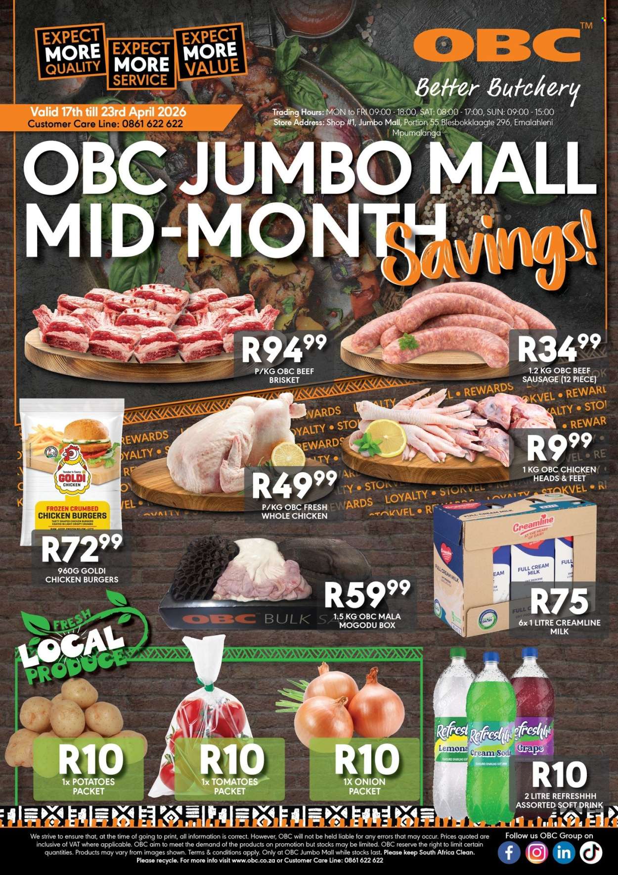OBC specials - 17/04/2026 - 23/04/2026. Page 1