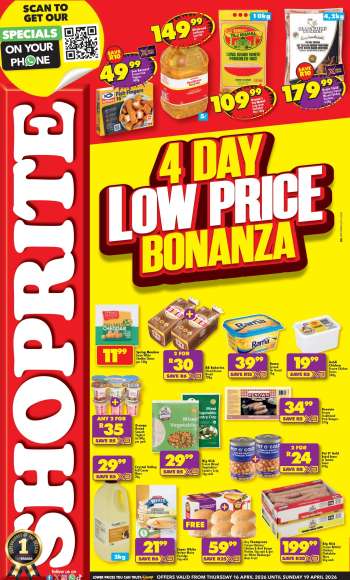 Shoprite catalogue  - 16/04/2026 - 19/04/2026.